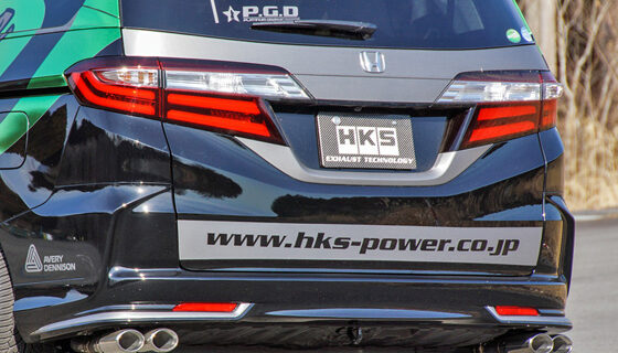HKS Exhaust System (Honda Odyssey Absolute 2.4L)